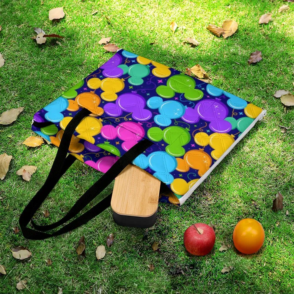 Park Balloons Zipper Picnic Mat