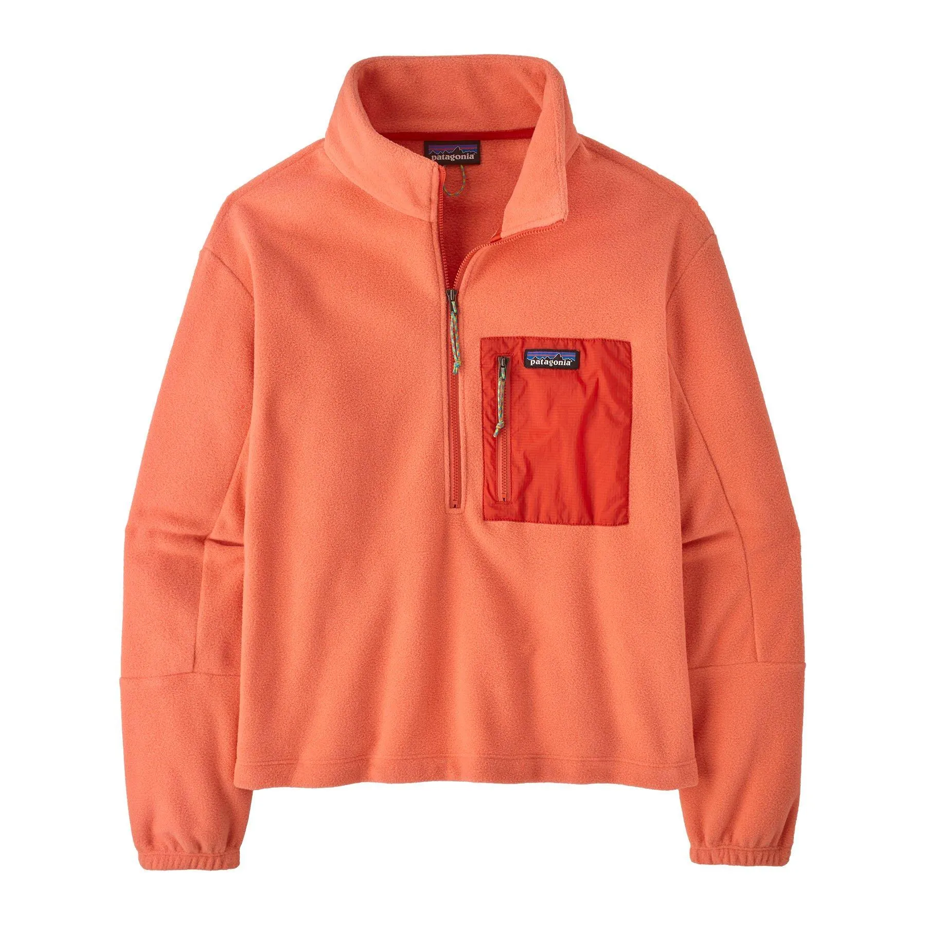 Patagonia Women's Microdini 1/2 Zip Pullover - Orange | Tiso