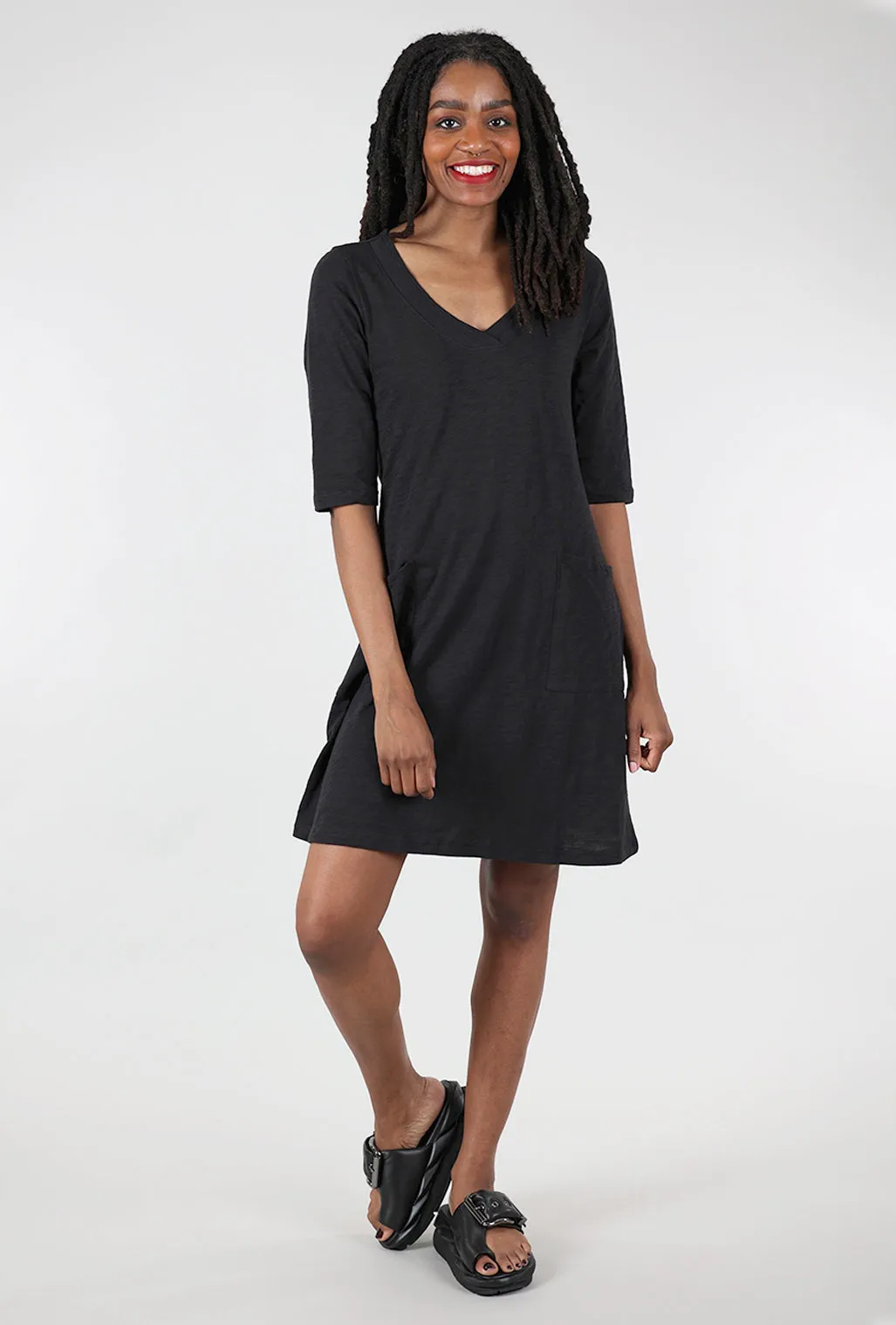 Patio Dress, Black