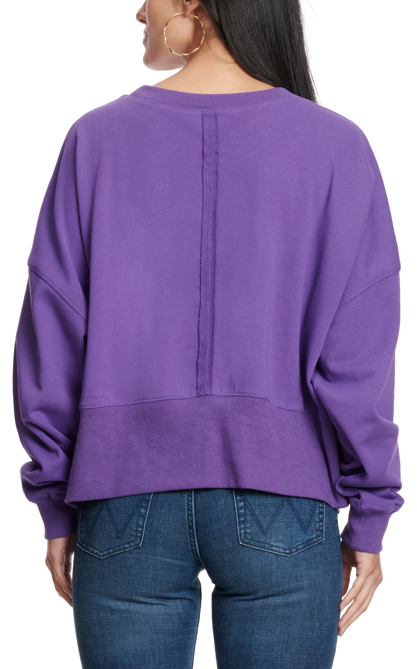 Peach Love Women's Purple GameDay Sparkling Pullover