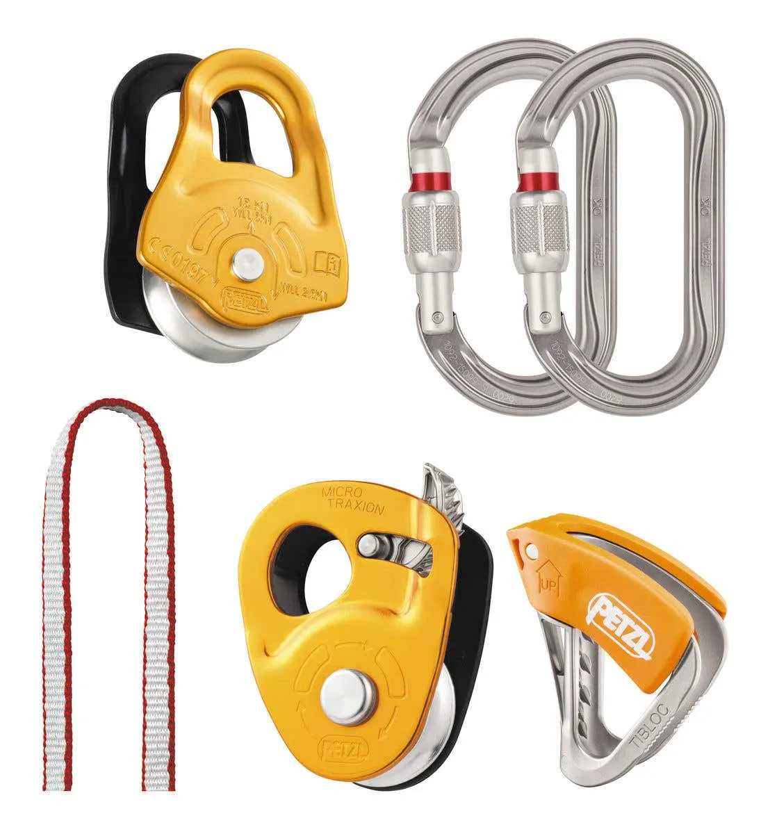 Petzl Crevasse Rescue Kit | Pulleys and Ascenders | BananaFingers