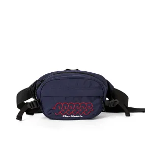 Polar Faces Nylon Hip Bag (Navy)