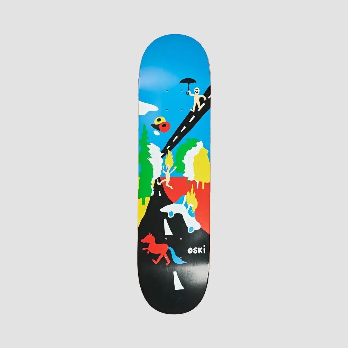 Polar Oskar Rozenberg Beautiful Day Skateboard Deck - 8.25