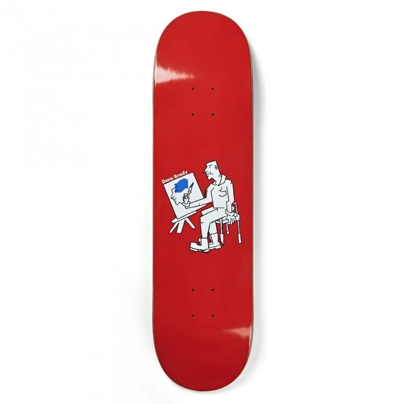 Polar Skate Co. Dane Brady Painter Skateboard Deck 8.0