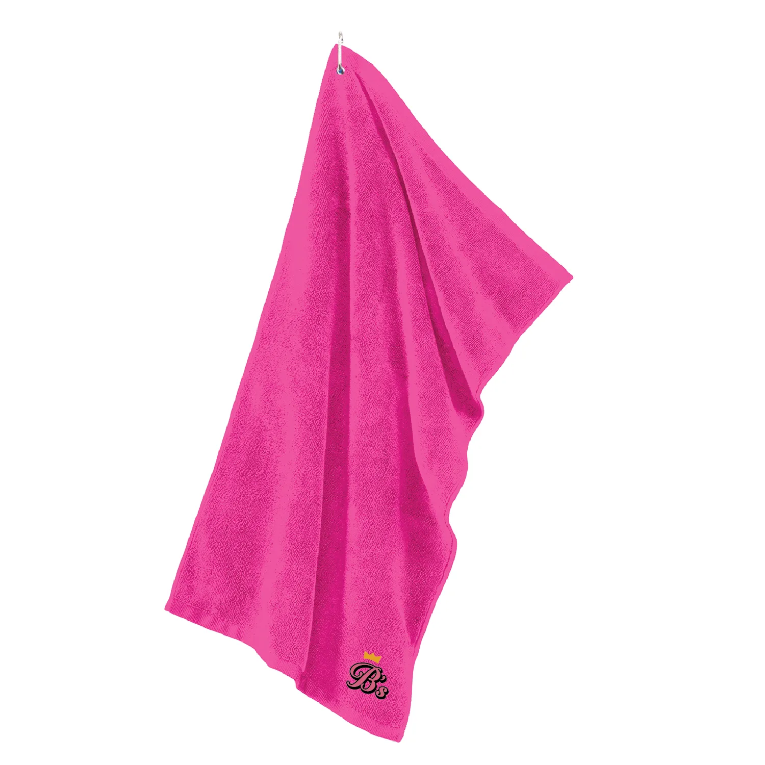 Queen B's Grommeted Microfiber Golf Towel