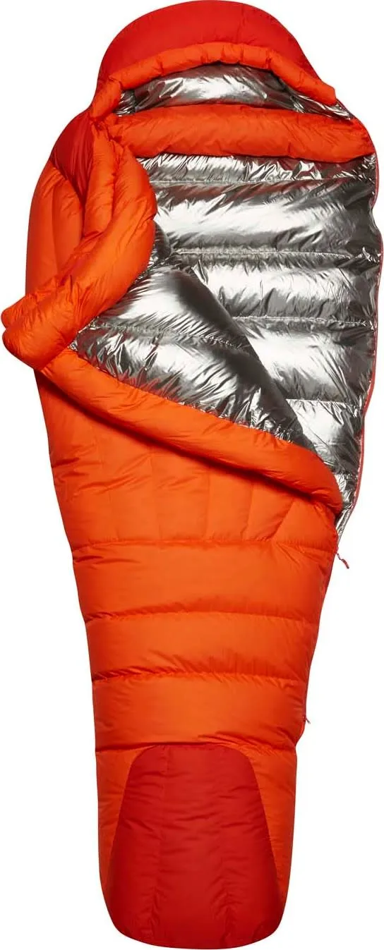 Rab Andes Infinium 800 Down Sleeping Bag (-23C) Atomic | Buy Rab Andes Infinium 800 Down Sleeping Bag (-23C) Atomic here | Outno