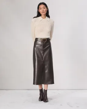 Rayne Faux Leather Skirt