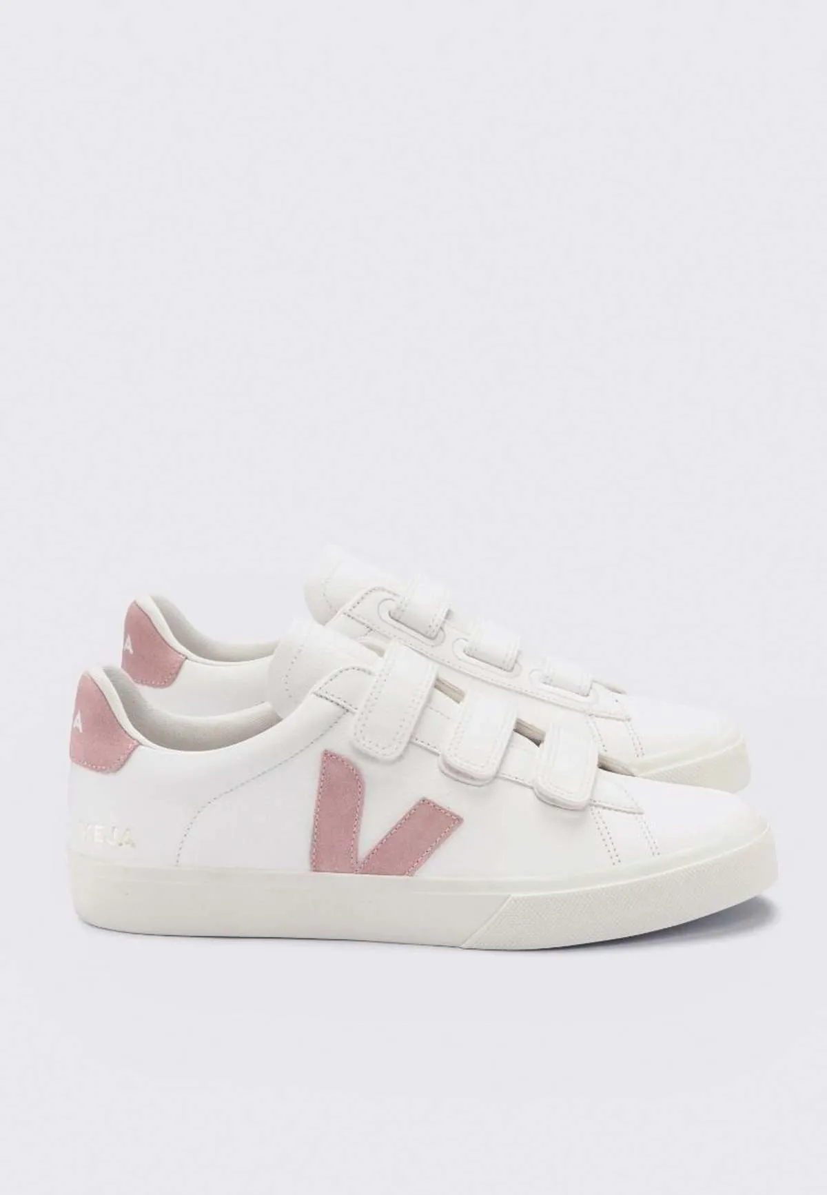 Recife Logo Chromefree Leather sneakers - Extra White/Babe