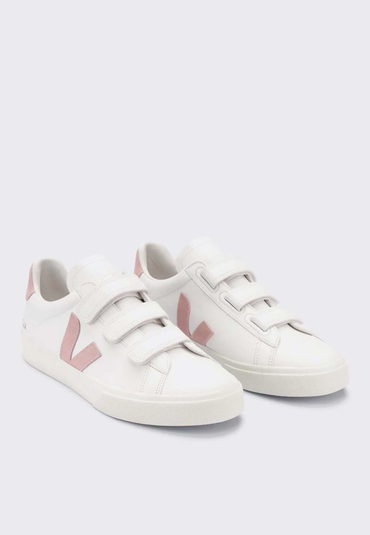 Recife Logo Chromefree Leather sneakers - Extra White/Babe