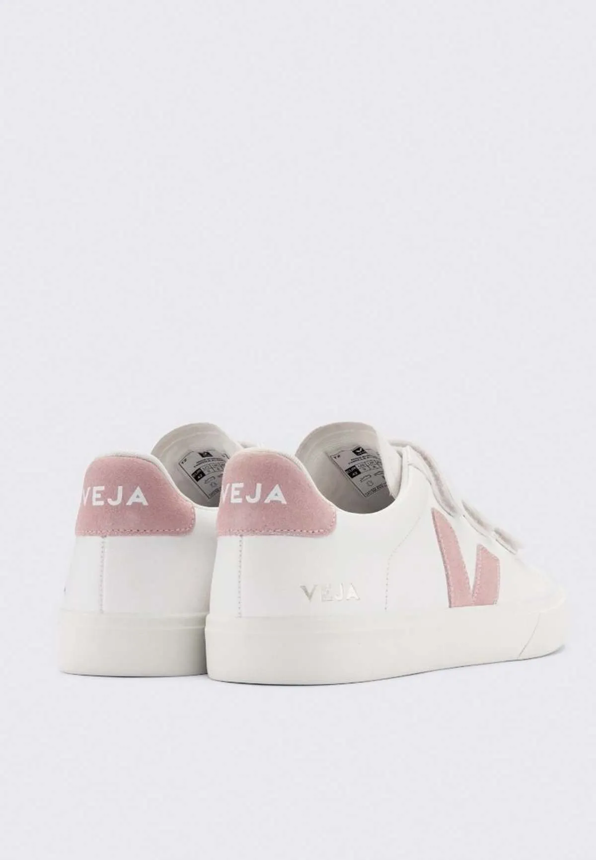 Recife Logo Chromefree Leather sneakers - Extra White/Babe