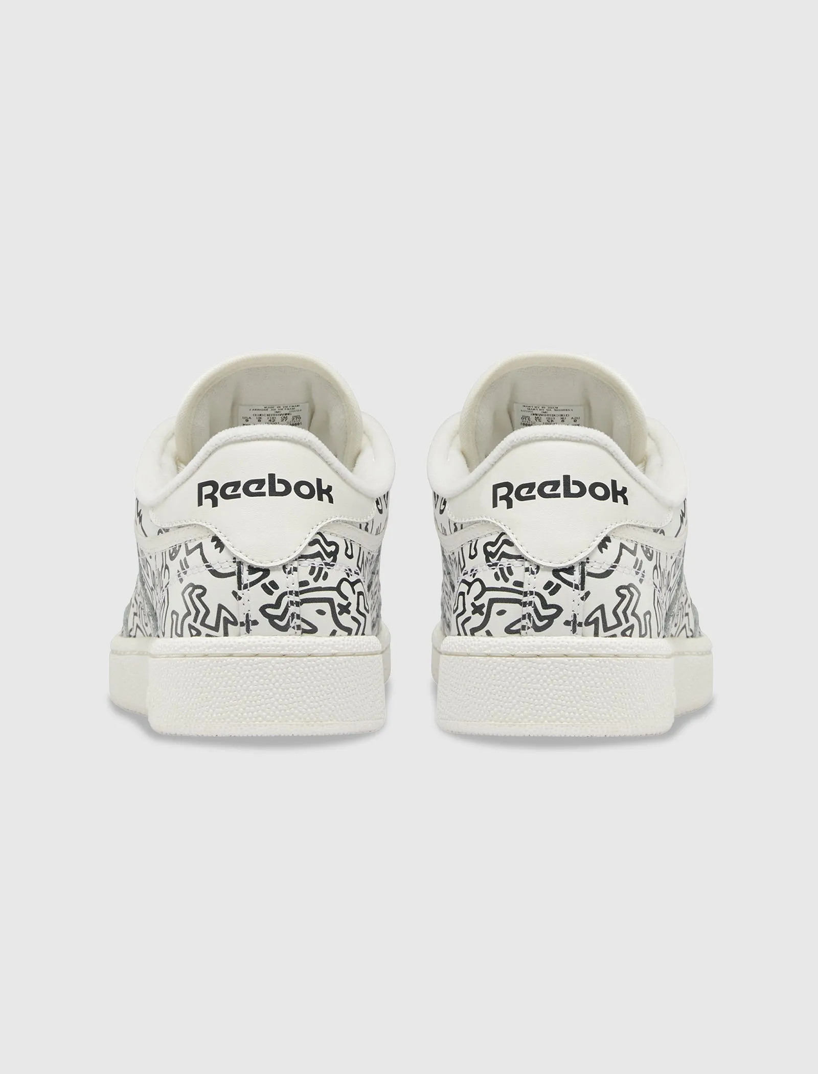 REEBOK KEITH HARING CLUB C   WHITE