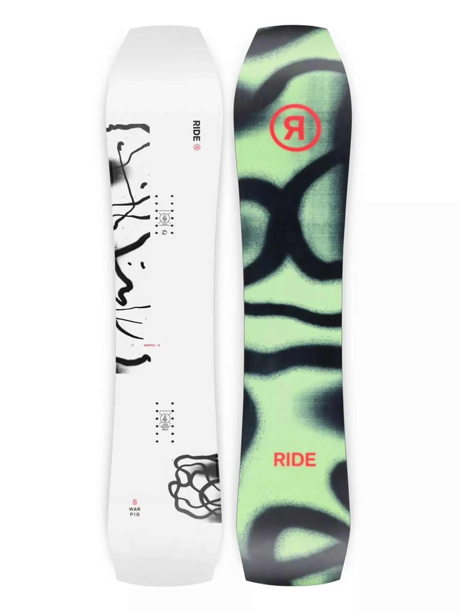 Ride Warpig Unisex All-Mountain Snowboard