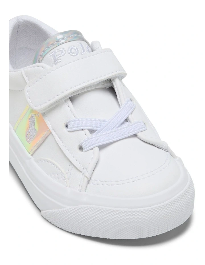 Riley Pre-School Infant Sneakers in Blk/White