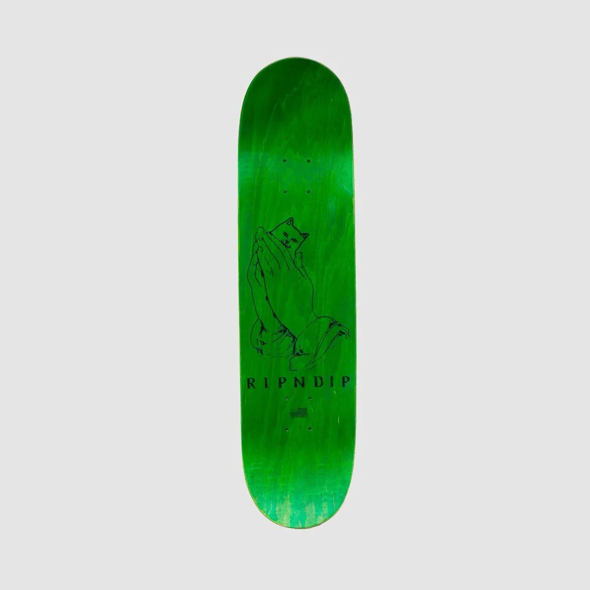 Ripndip Lord Nermal Skateboard Deck Purple/Yellow - 8.5