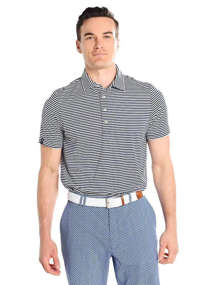     RLX  Feed Stripe Airflow Jersey Polo    