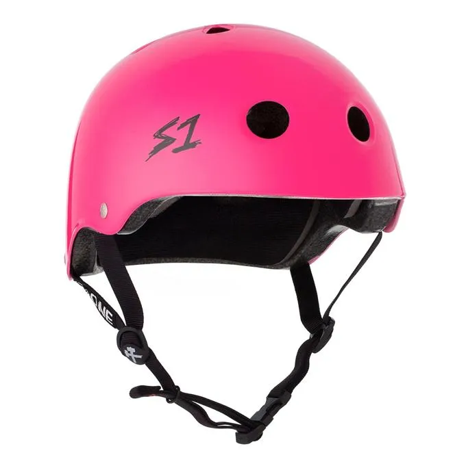 S1 Lifer Helmet Neon Pink Gloss - Certified