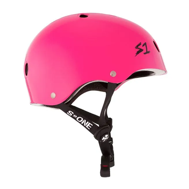 S1 Lifer Helmet Neon Pink Gloss - Certified