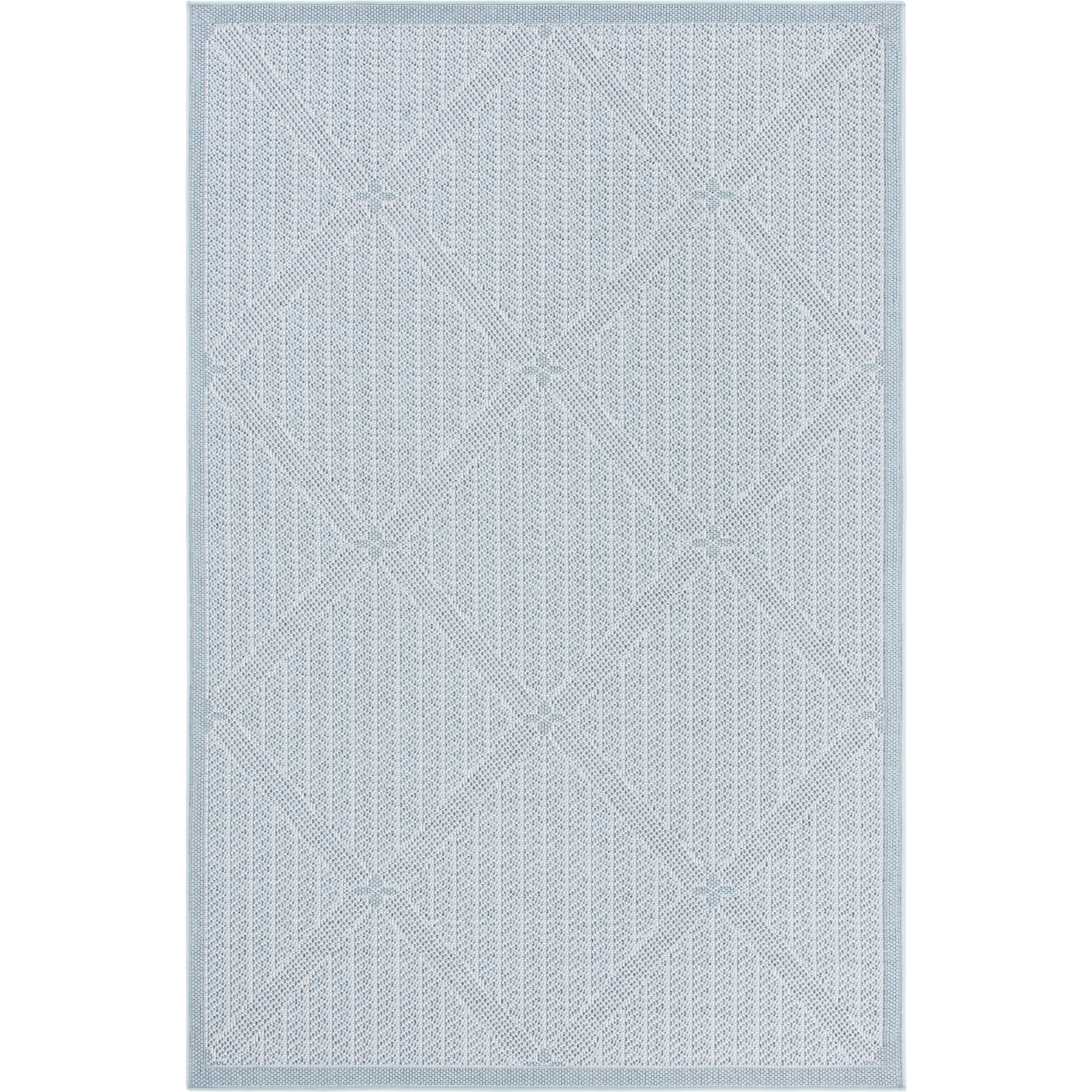 Safavieh Bermuda Sienna Indoor/Outdoor Rug, Light Blue