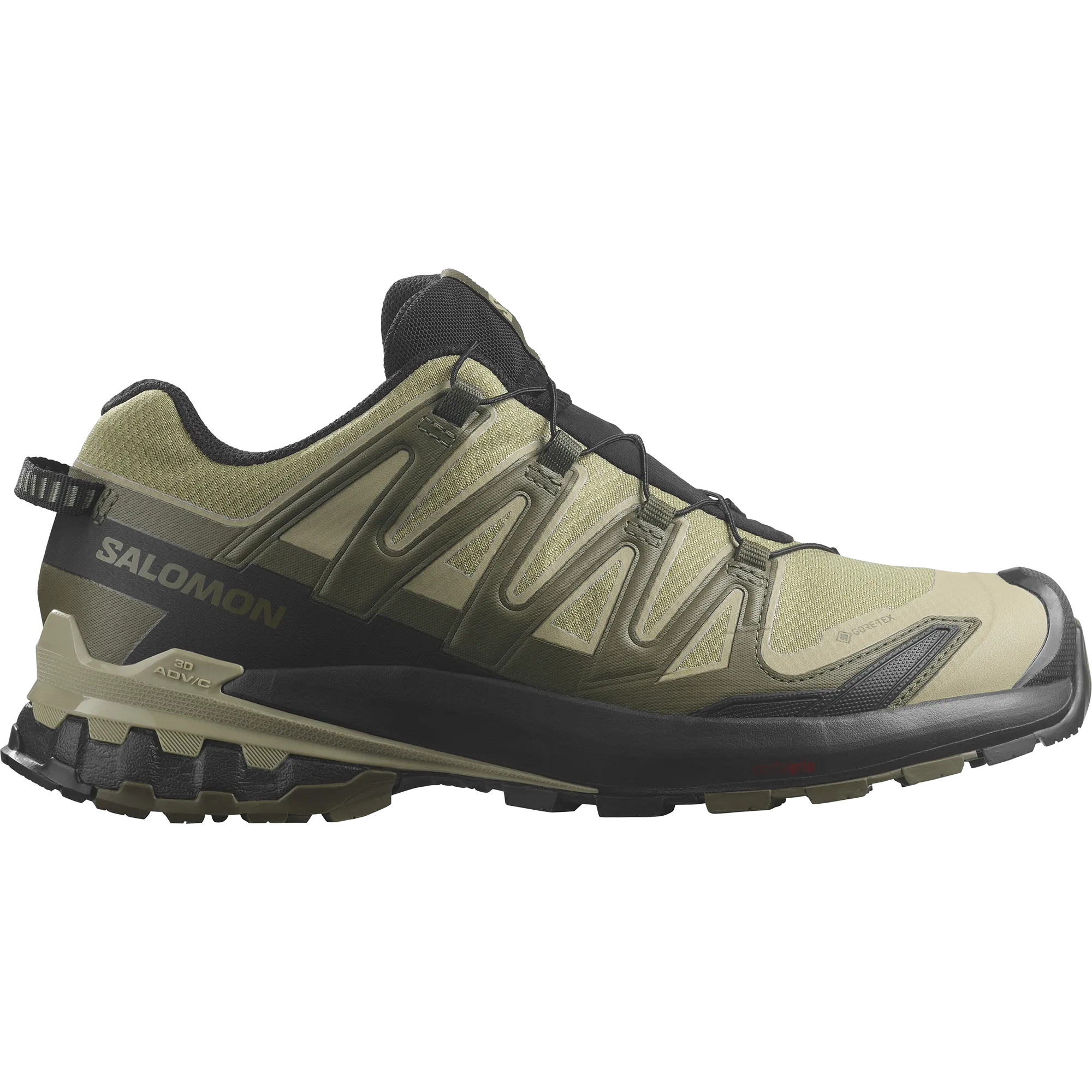 Salomon Men's XA Pro 3D Gore-Tex in Dried Herb Black Olive Night