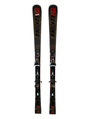 Salomon S/Force Skis with Salomon Z 12 Bindings