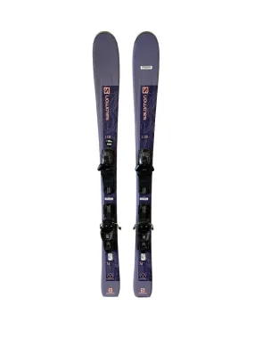 Salomon Womens Distance 76 Skis with Salomon M10 Bindings