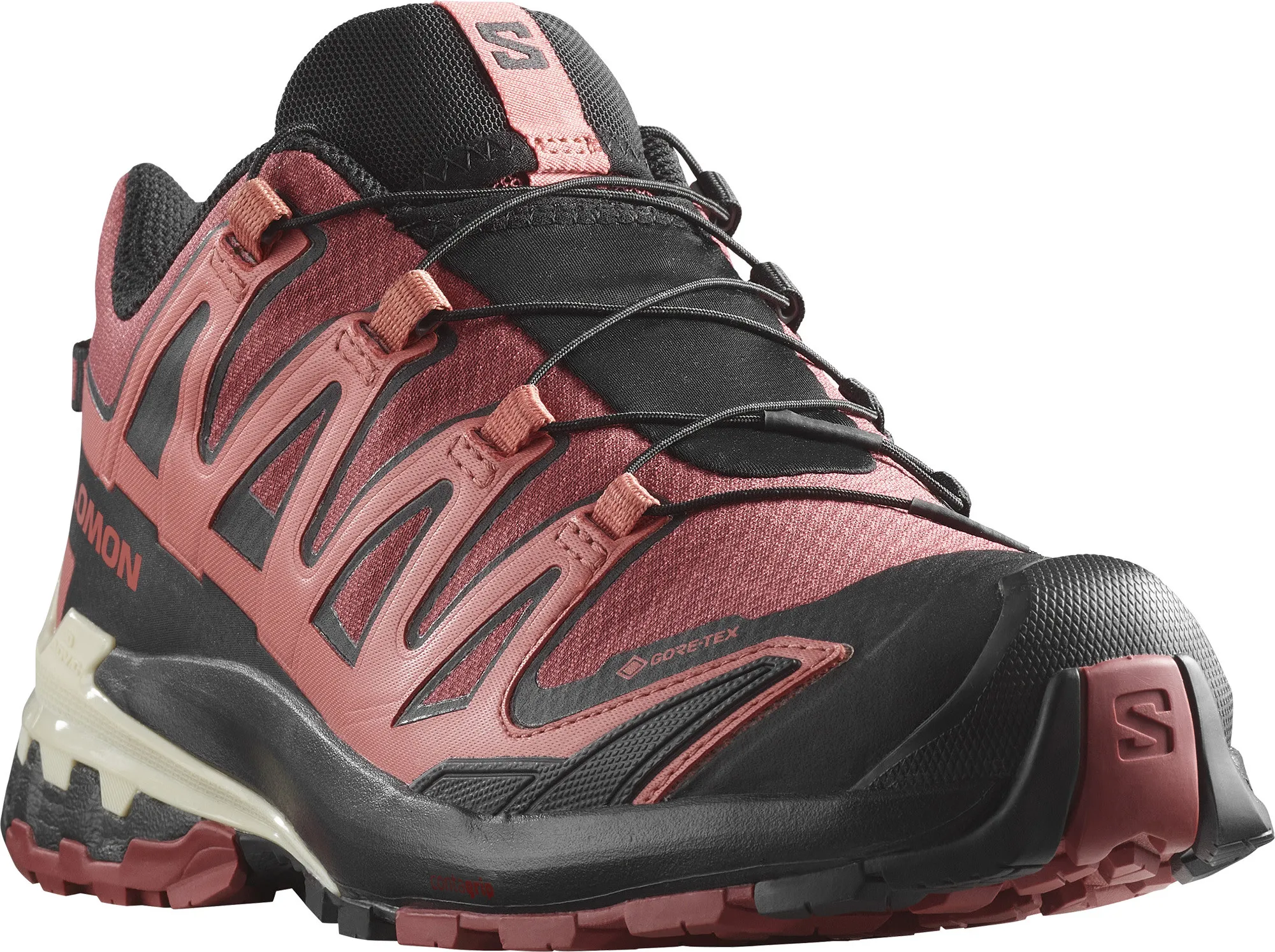 Salomon Women's XA Pro 3D V9 GORE-TEX Cow Hide/Black/Faded Rose | Buy Salomon Women's XA Pro 3D V9 GORE-TEX Cow Hide/B