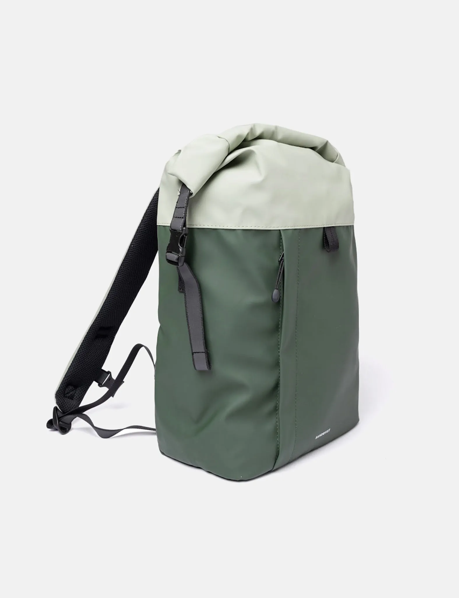 Sandqvist Konrad Rolltop Backpack - Multi Green