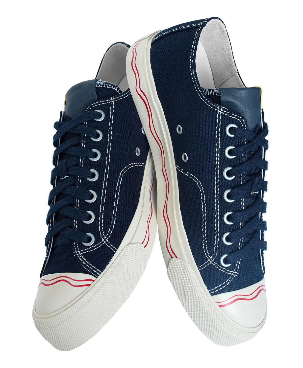 Seeger anvas sneakers - Navy Blue