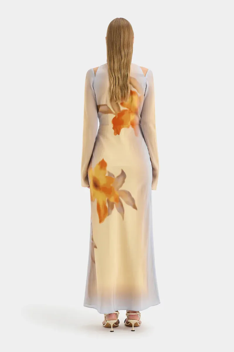 Serene Scarf Dress in Sequoia Floral