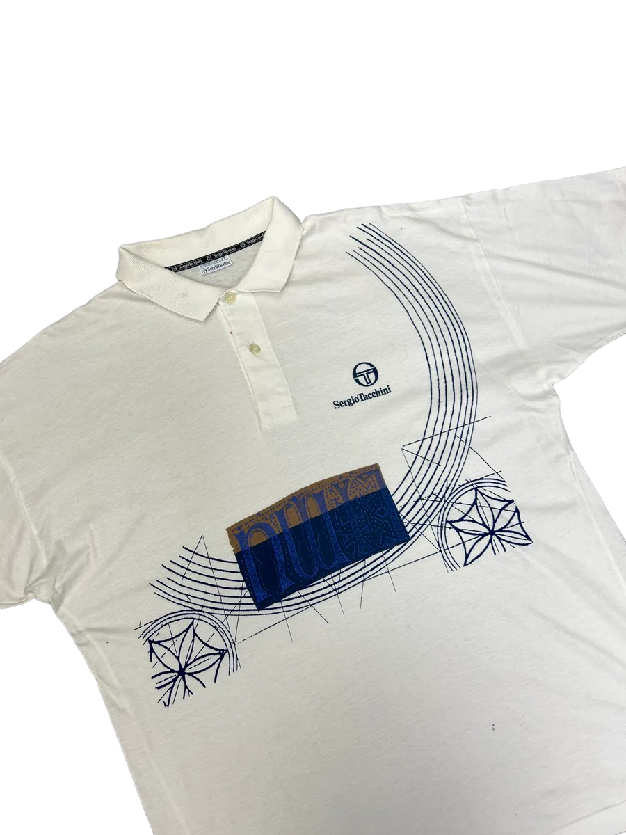 Sergio Tacchini Vintage Polo Shirt XL