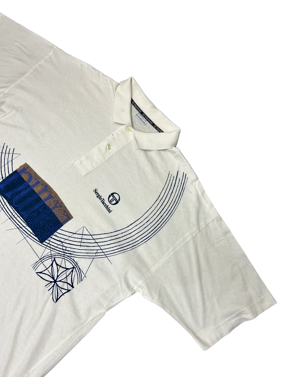 Sergio Tacchini Vintage Polo Shirt XL