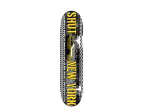 SHUT NYC Taxi Skateboard Deck