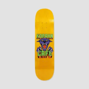 Skateboard Cafe Korahn Panther C2 Shape Skateboard Deck Yellow Wood Stain - 8.5"