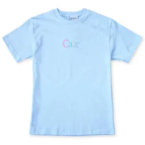 Skateboard Cafe Wayne Emb T-Shirt - Powder Blue