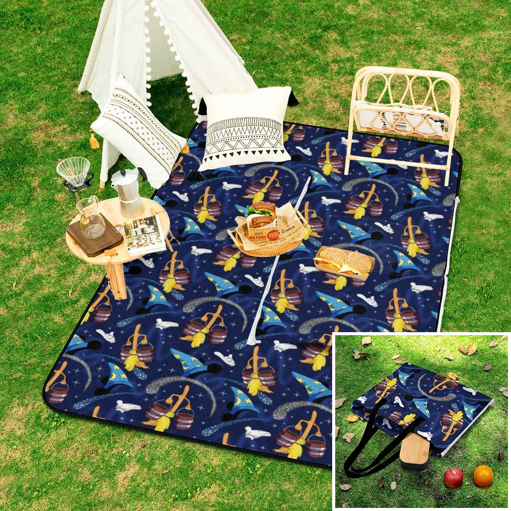 Sorcerer Zipper Picnic Mat