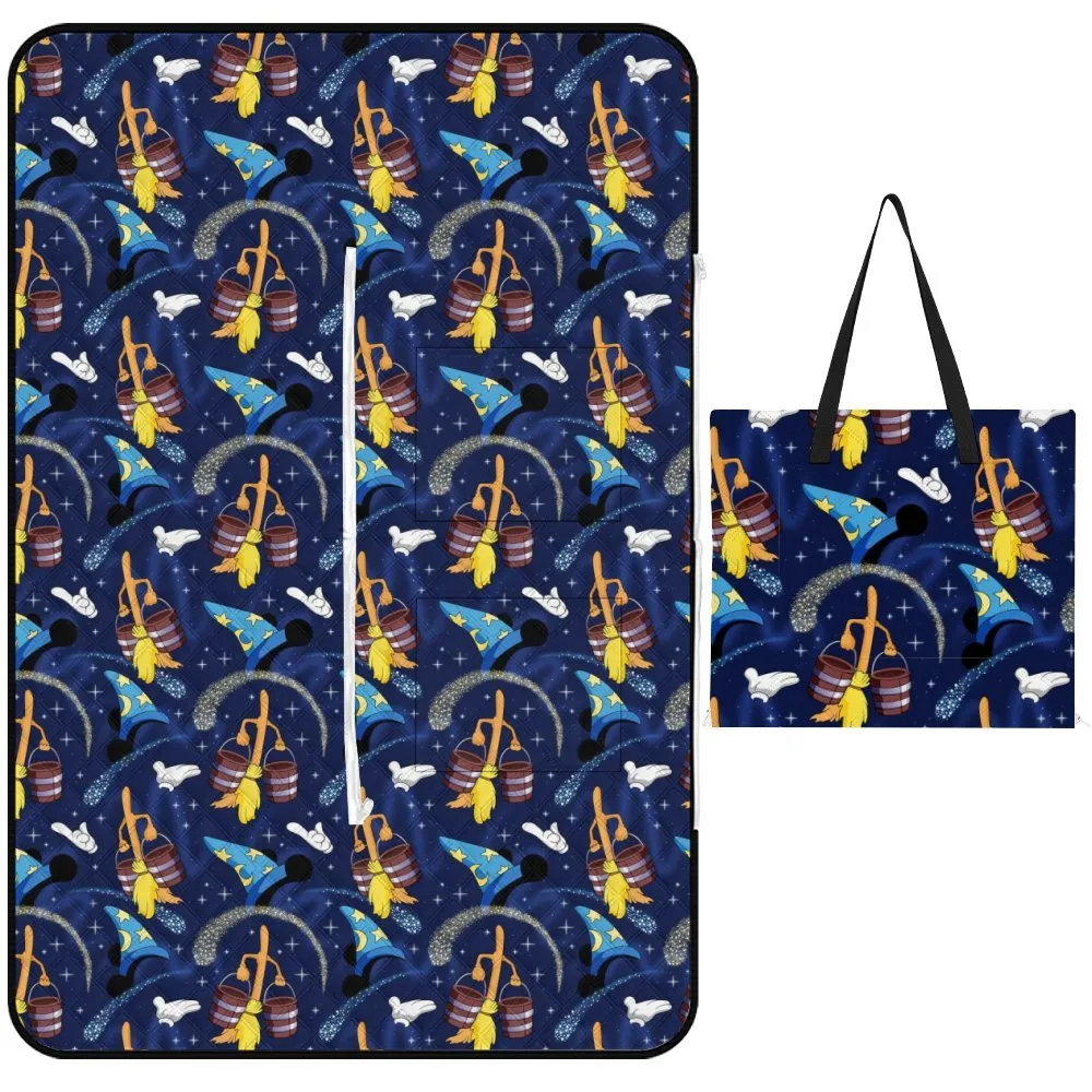 Sorcerer Zipper Picnic Mat