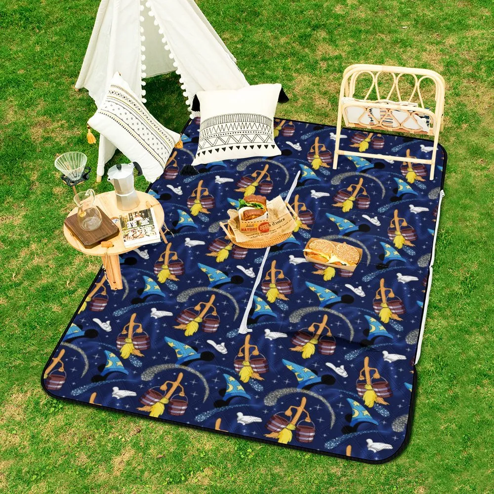 Sorcerer Zipper Picnic Mat