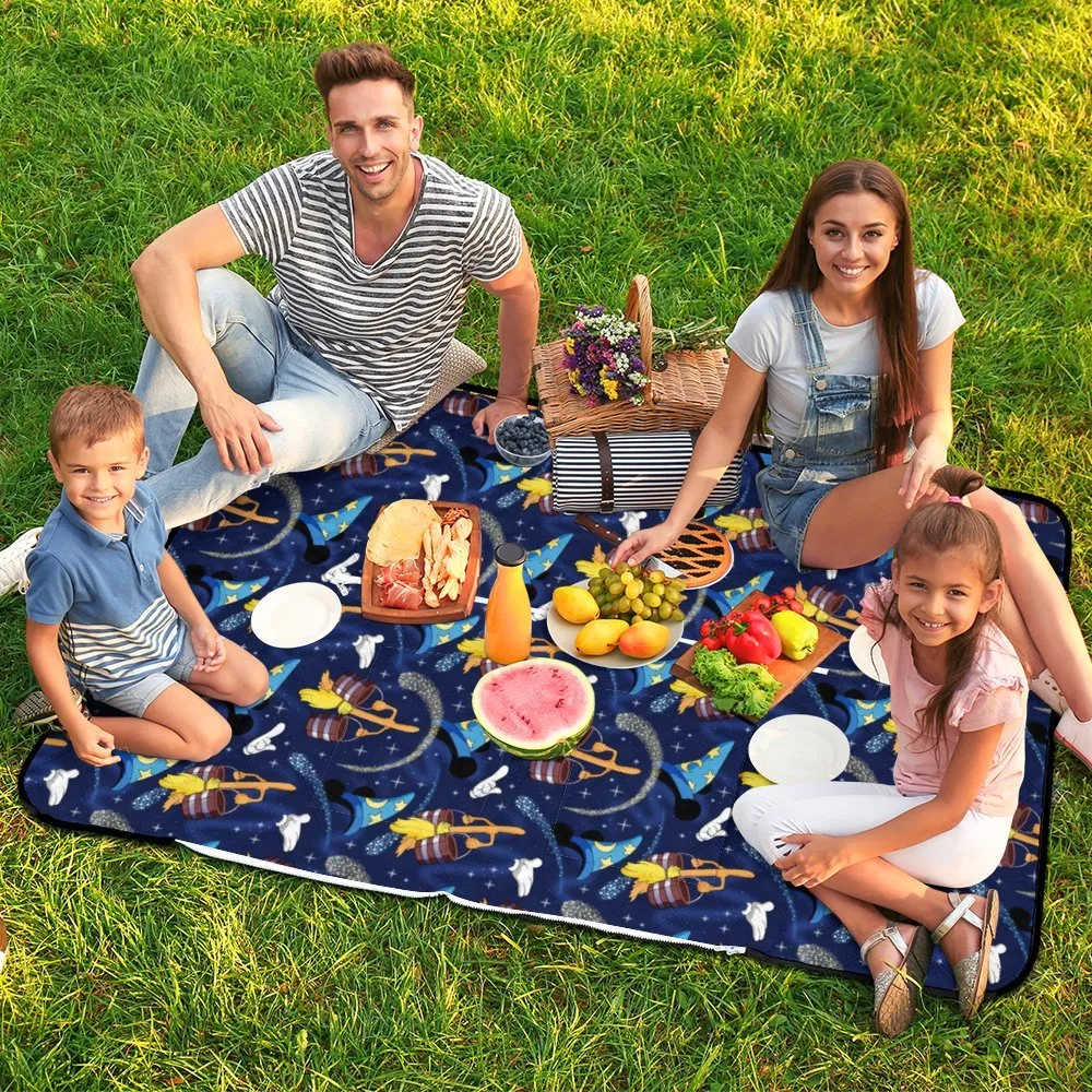 Sorcerer Zipper Picnic Mat