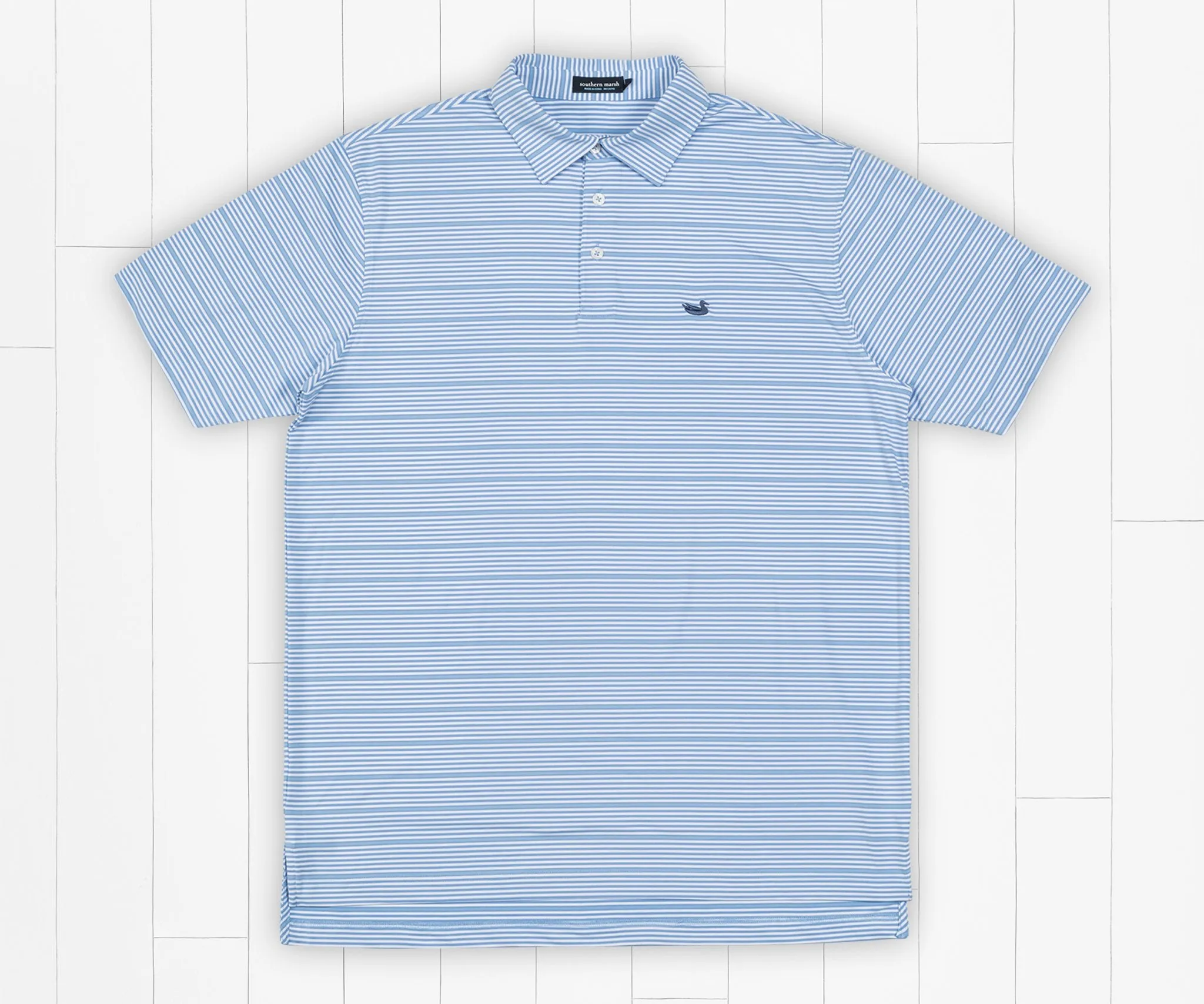 Southern Marsh Bermuda Performance Chenier Polo