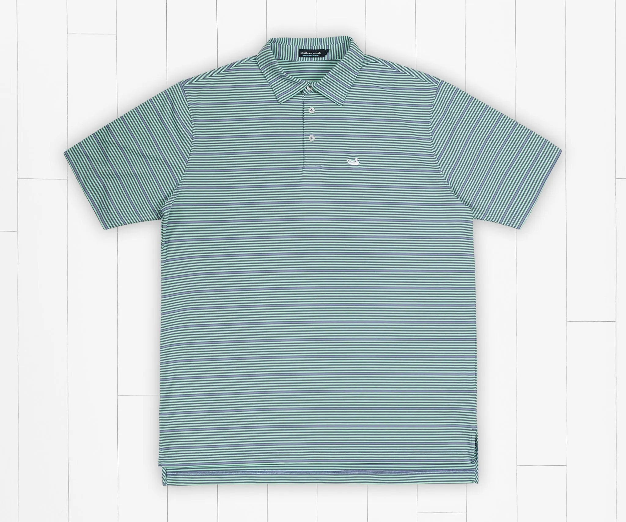 Southern Marsh Bermuda Performance Chenier Polo