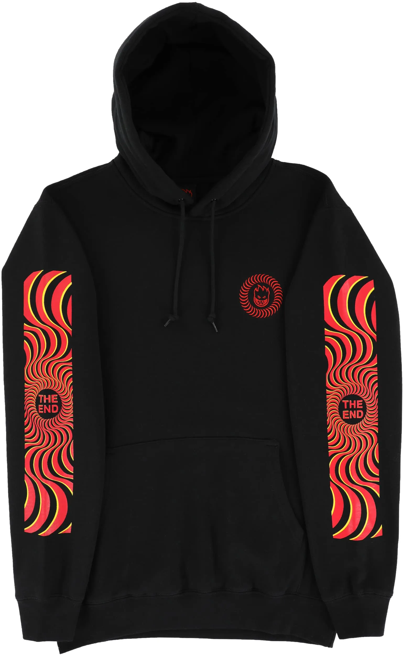 Spitfire Classic Swirl Overlay Sleeve Hoodie