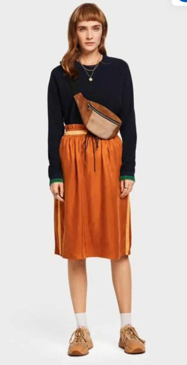 S&S Paper-bag Waist Skirt