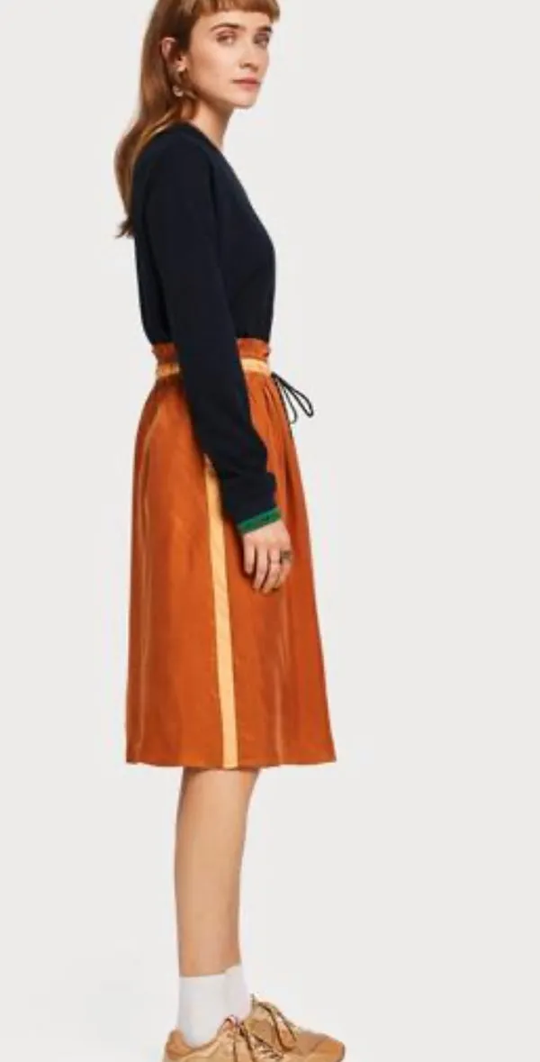 S&S Paper-bag Waist Skirt