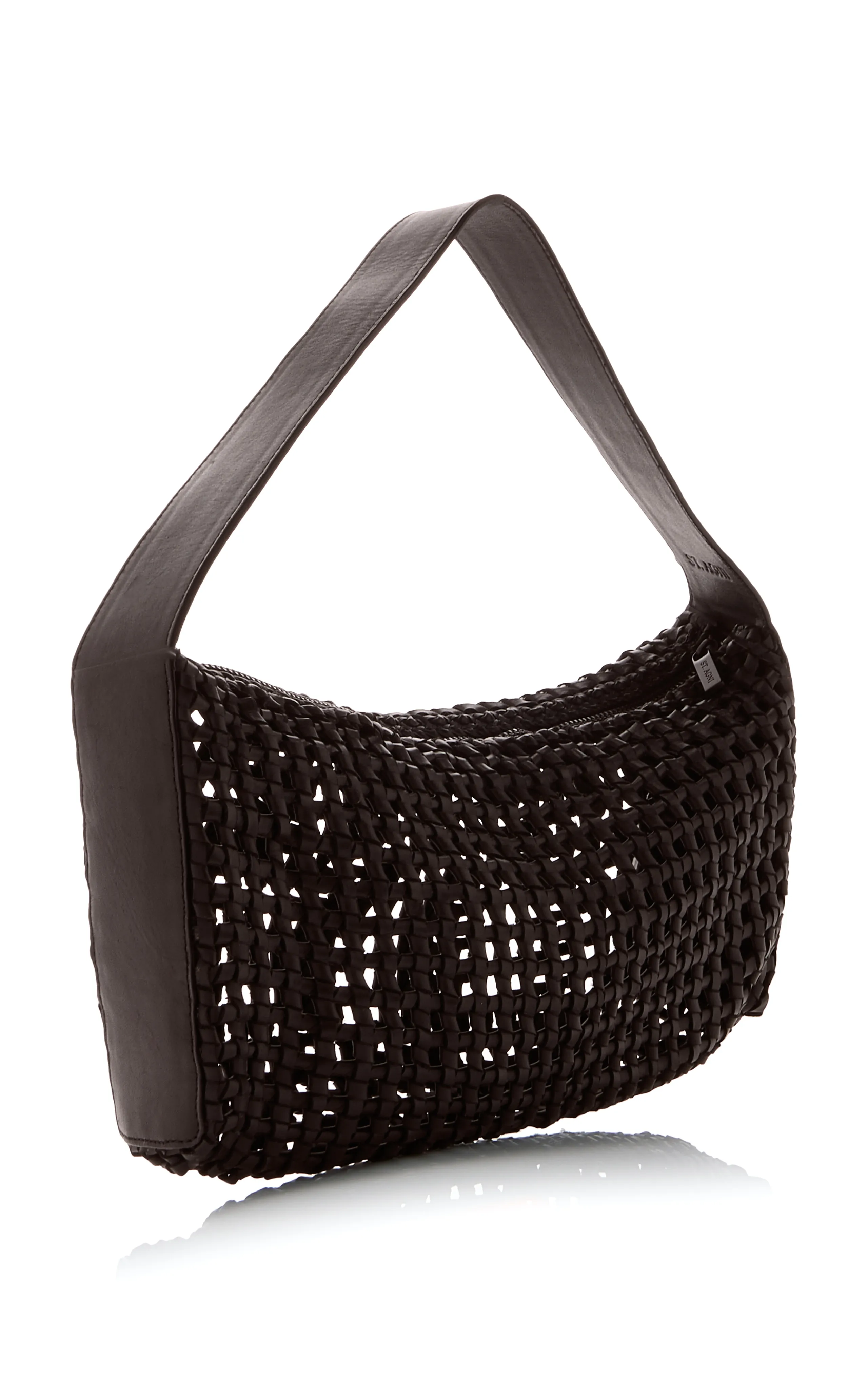 St. Agni Macrame Leather Mesh Bag