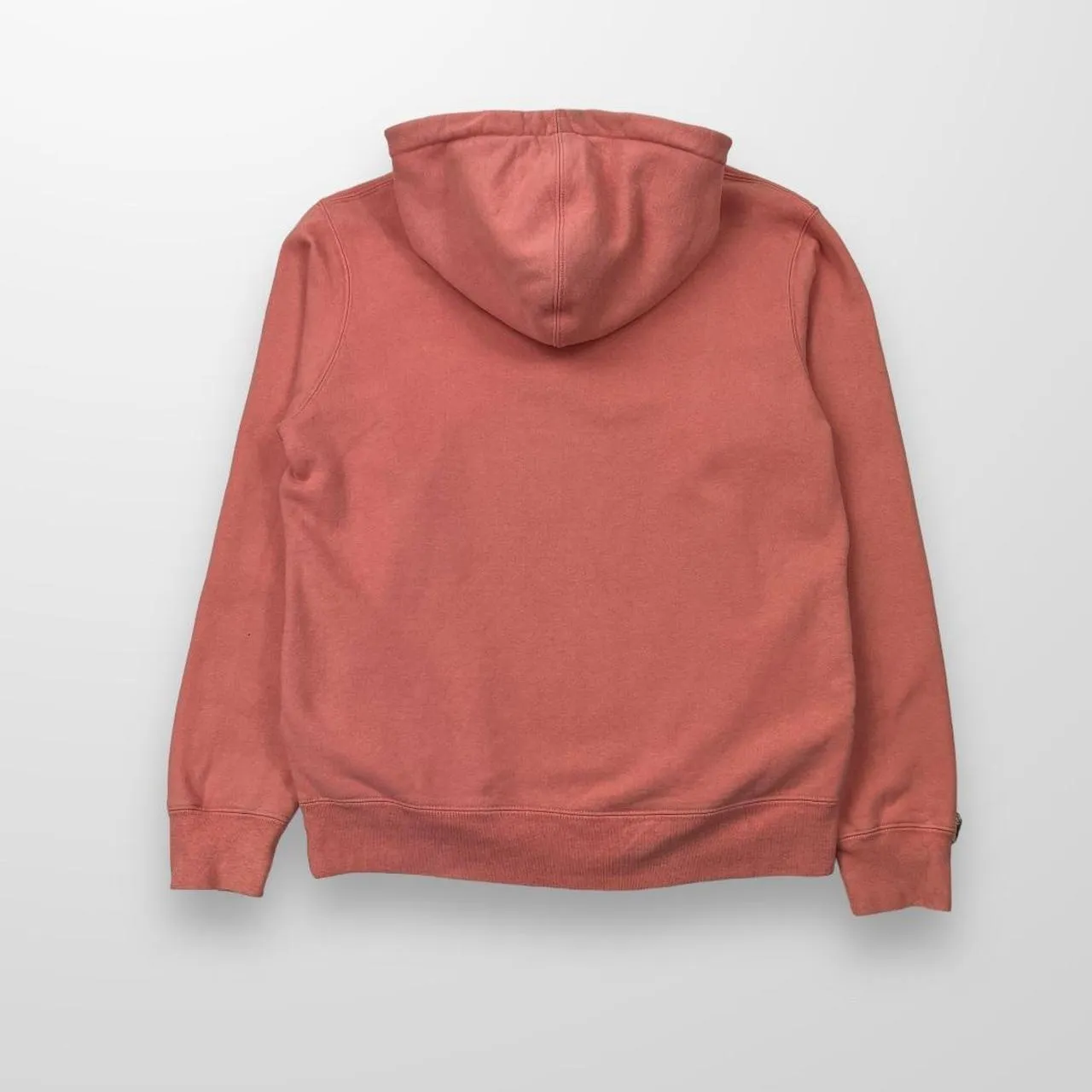 Supreme Corner Box Logo Pullover Hoodie In Coral Pink