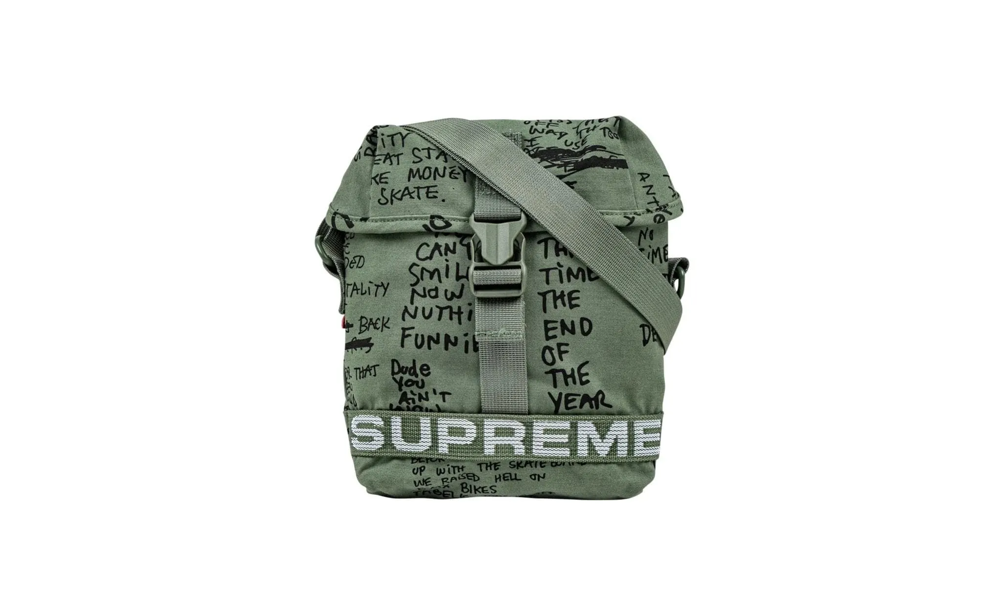 Supreme Field Side Bag Olive Gonz