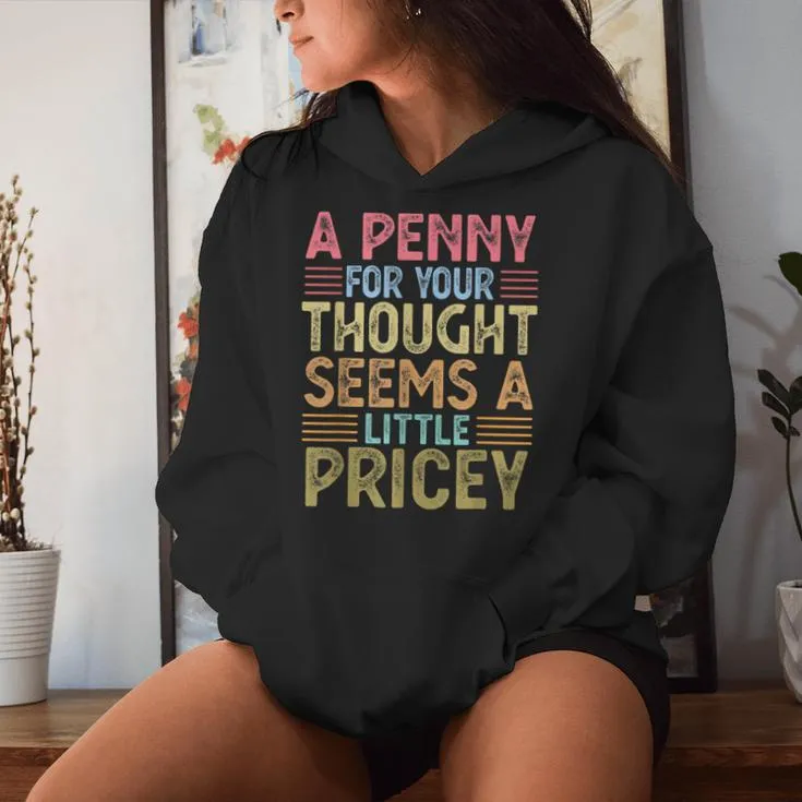 T For Sarcastic Novelty Graphic Women Hoodie