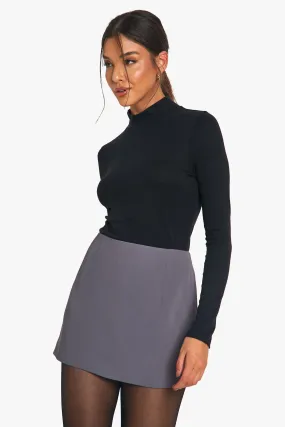 Tailored Micro Mini Skirt