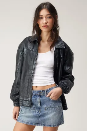 The Denim Mini Skirt