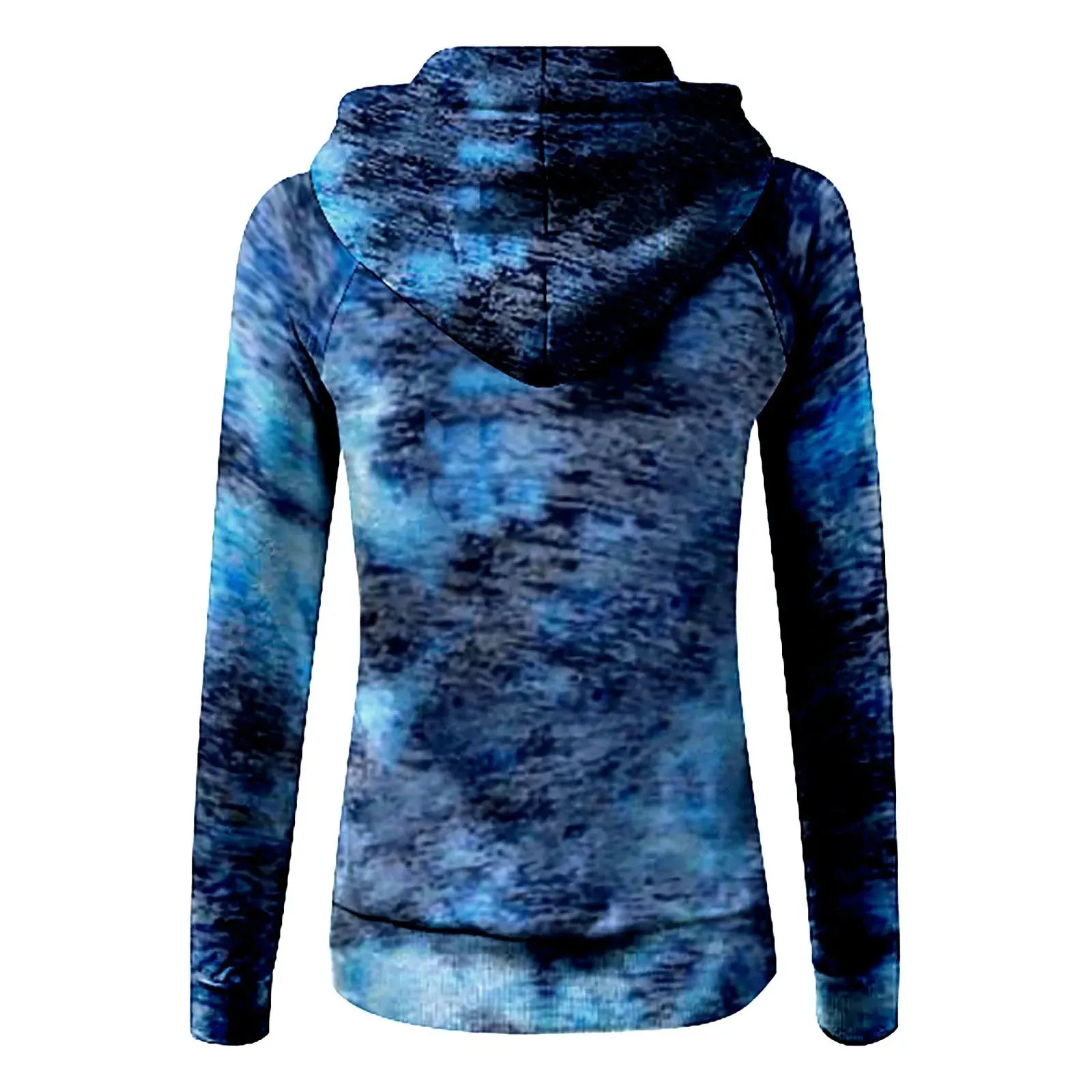 Tie-Dyed Casual Dolphin Jacket for Women